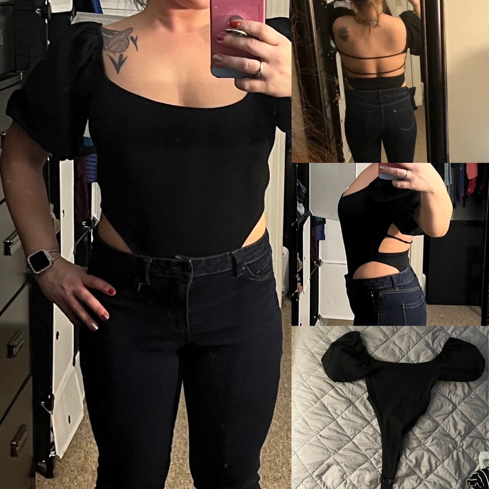 Sexy Black Onesie